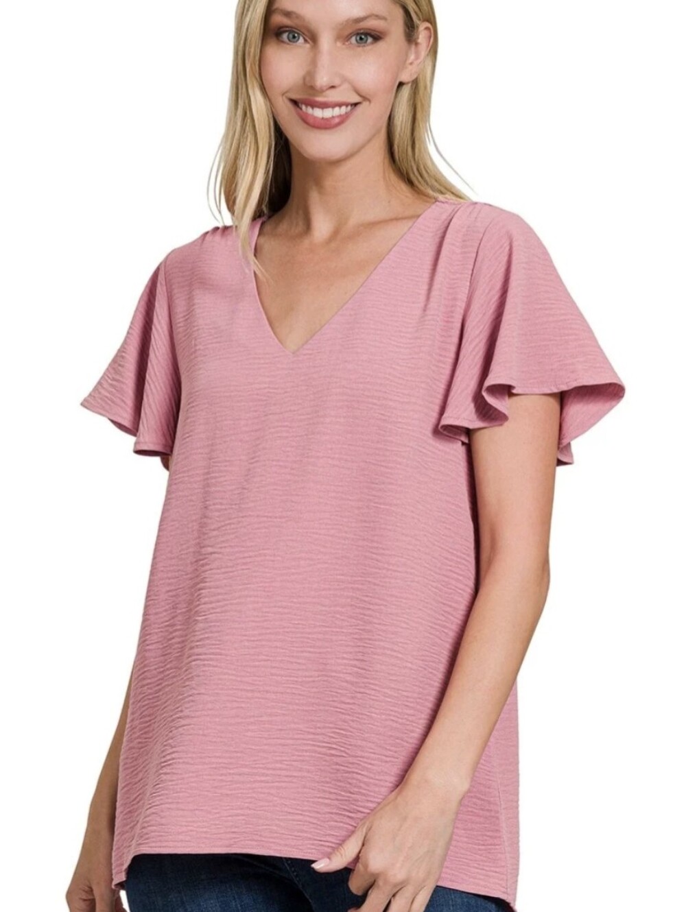 Zenana Flowy Blouse